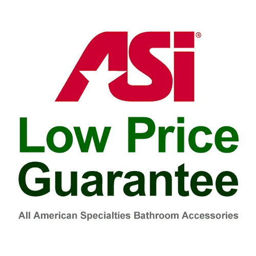ASI 04697-BL Combination Commercial Paper Towel Dispenser/Waste Receptacle, Recessed-Mounted, Stainless Steel
