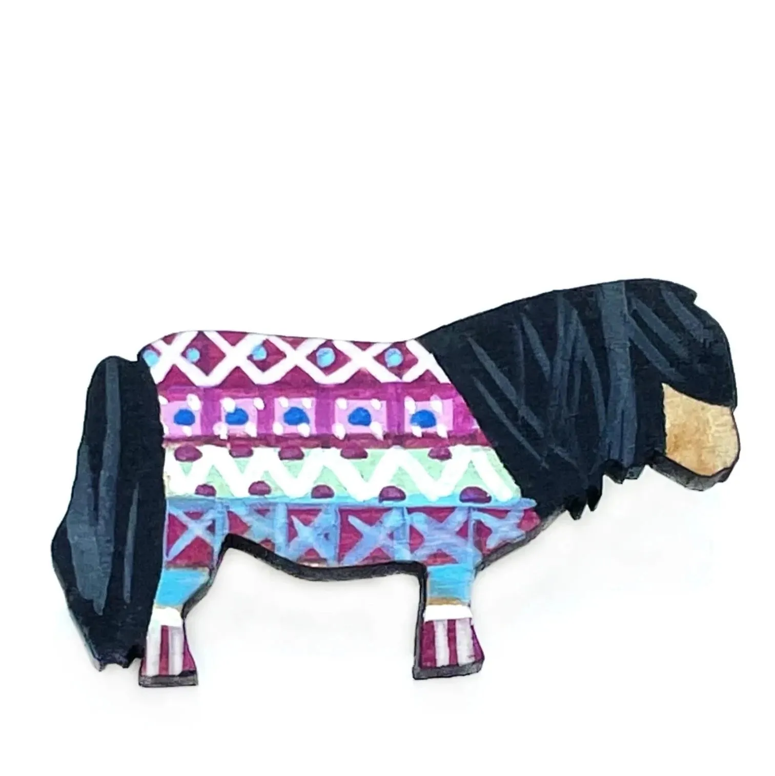 Avril Thomson-Smith Shetland Pony Brooch