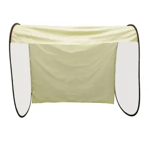 Beige Outdoor Clothes Drying Cover - Dustproof Rainproof Sun Protection