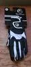 Black Horse Synthetic Black/White Gloves