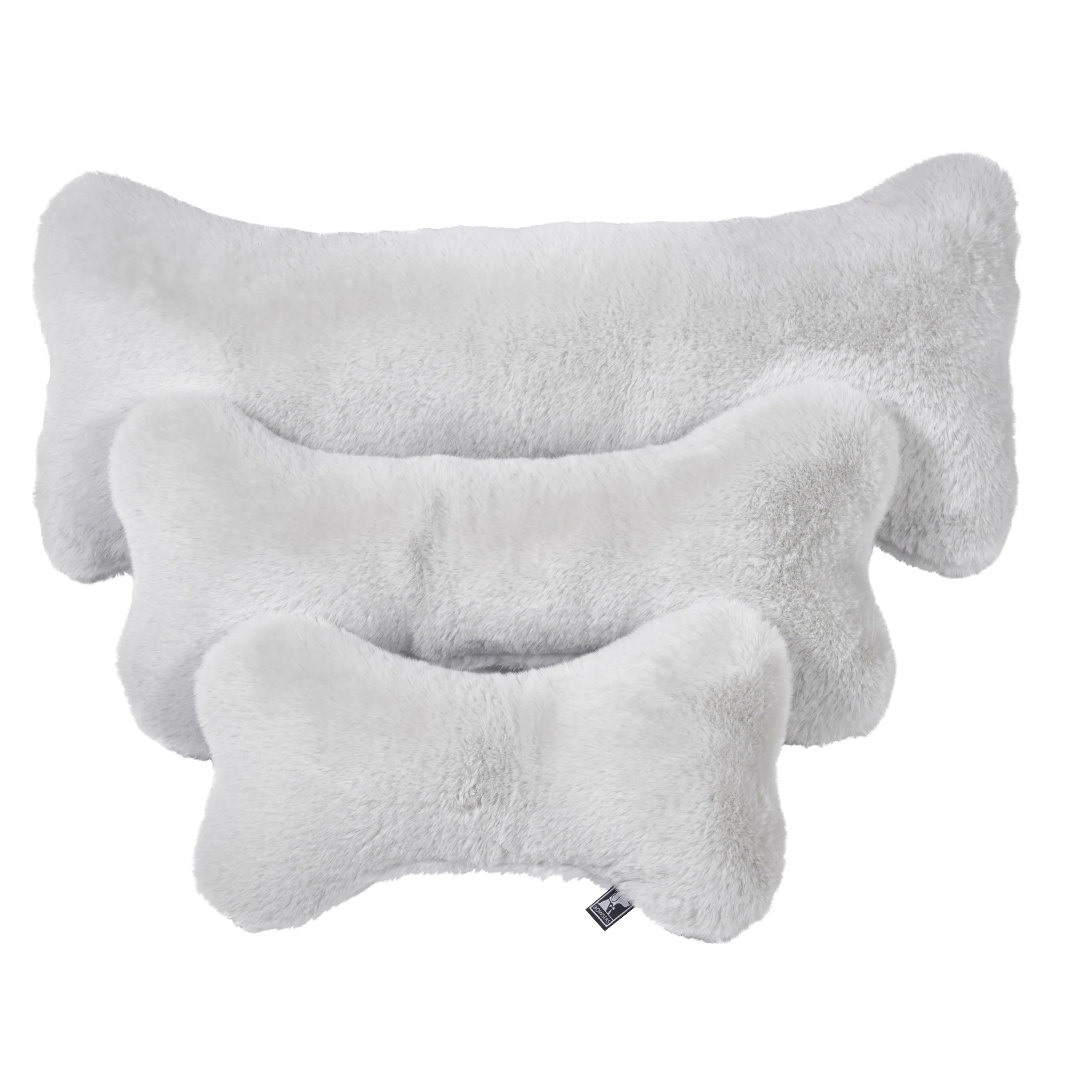 Bumper Bone Pillow | Cloud Faux Fur