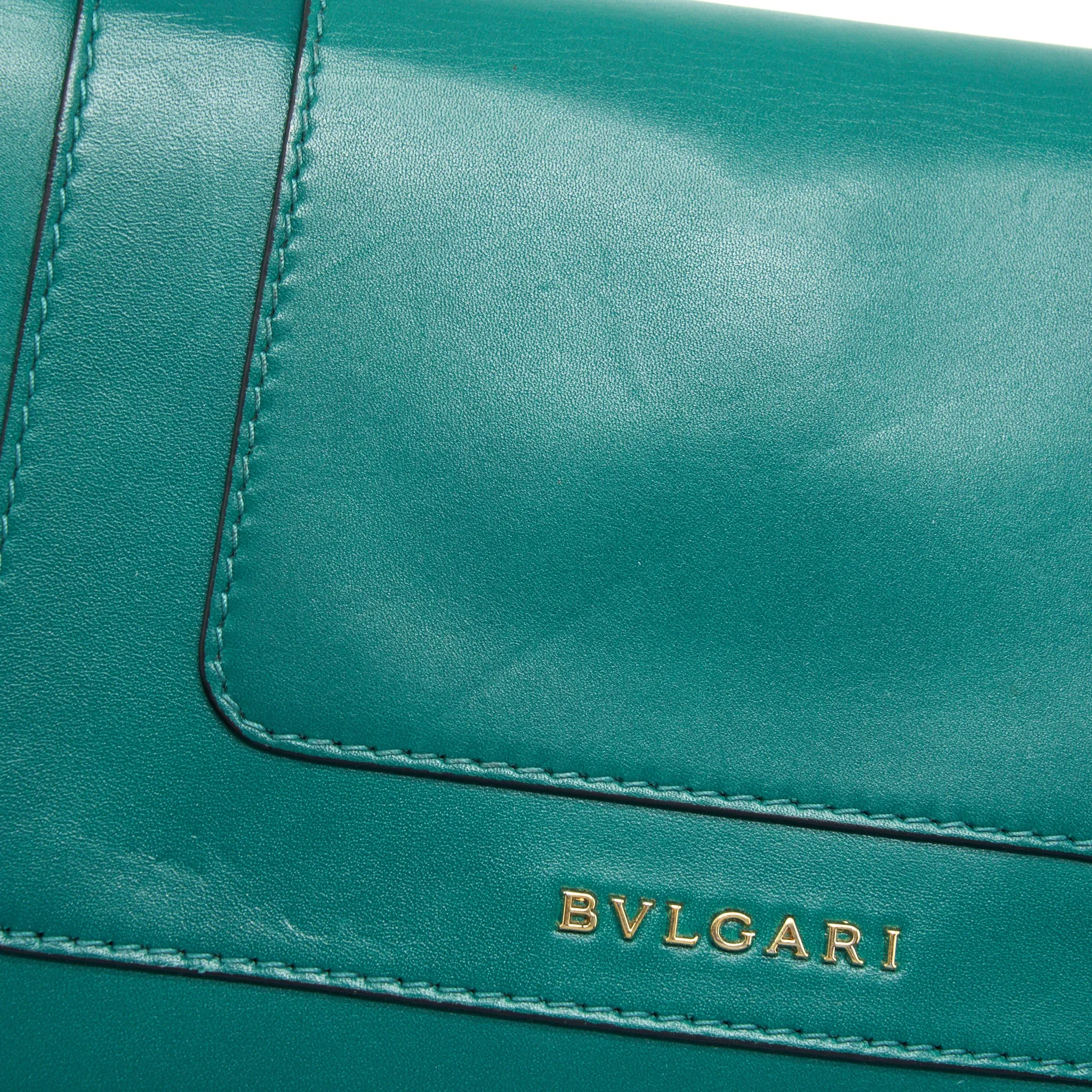 Bvlgari Sling Crossbody Bag Green