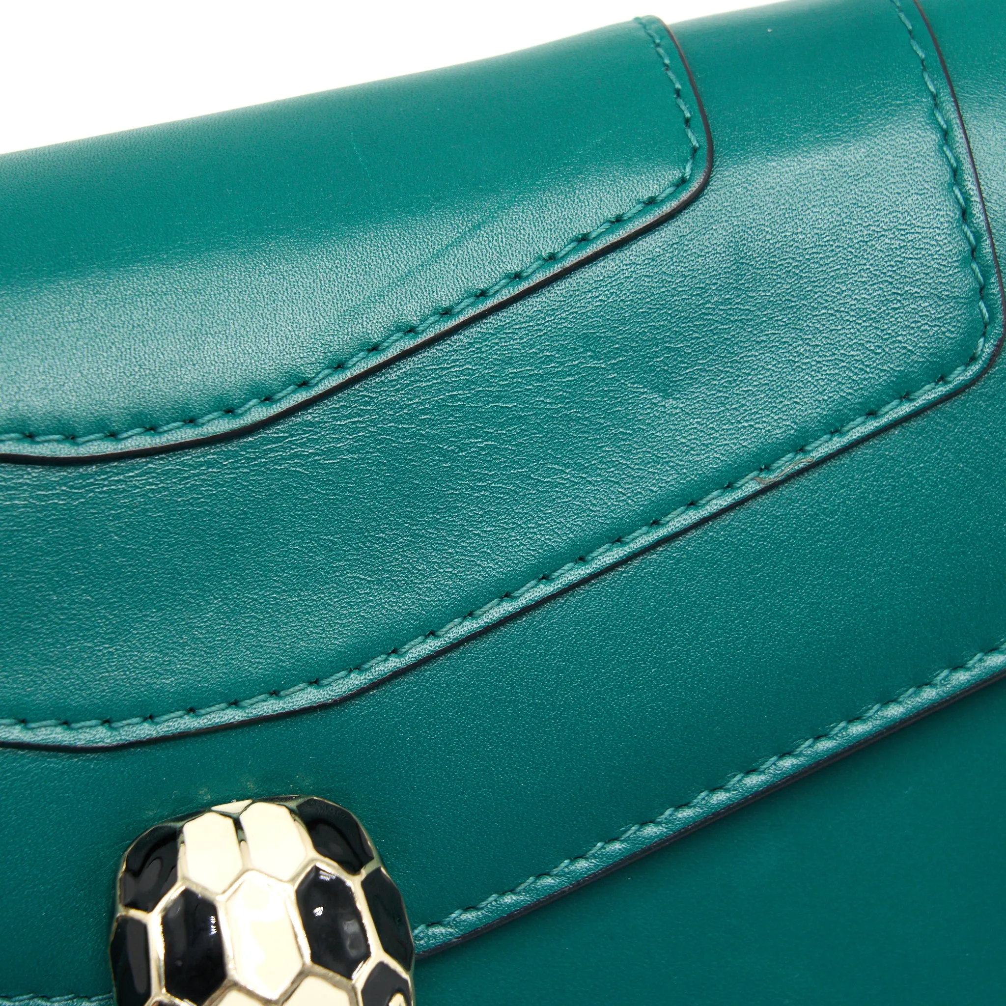 Bvlgari Sling Crossbody Bag Green
