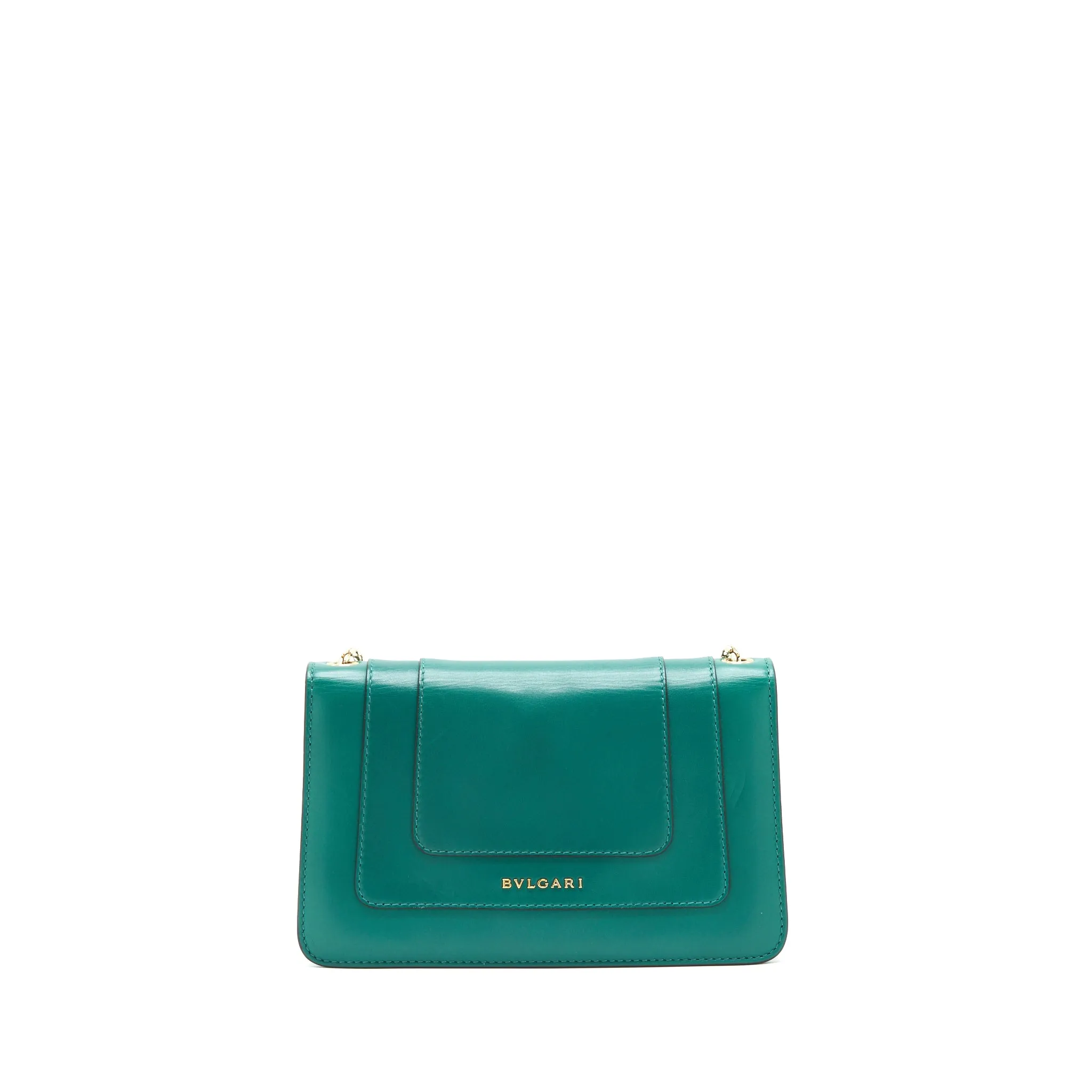 Bvlgari Sling Crossbody Bag Green