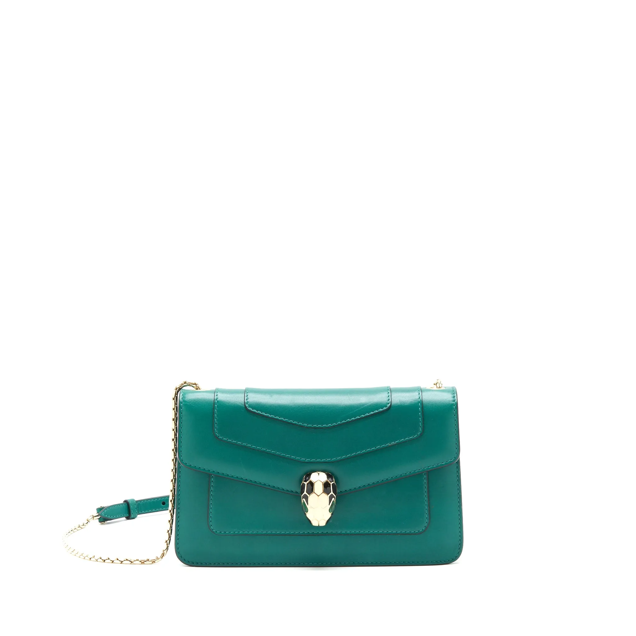 Bvlgari Sling Crossbody Bag Green