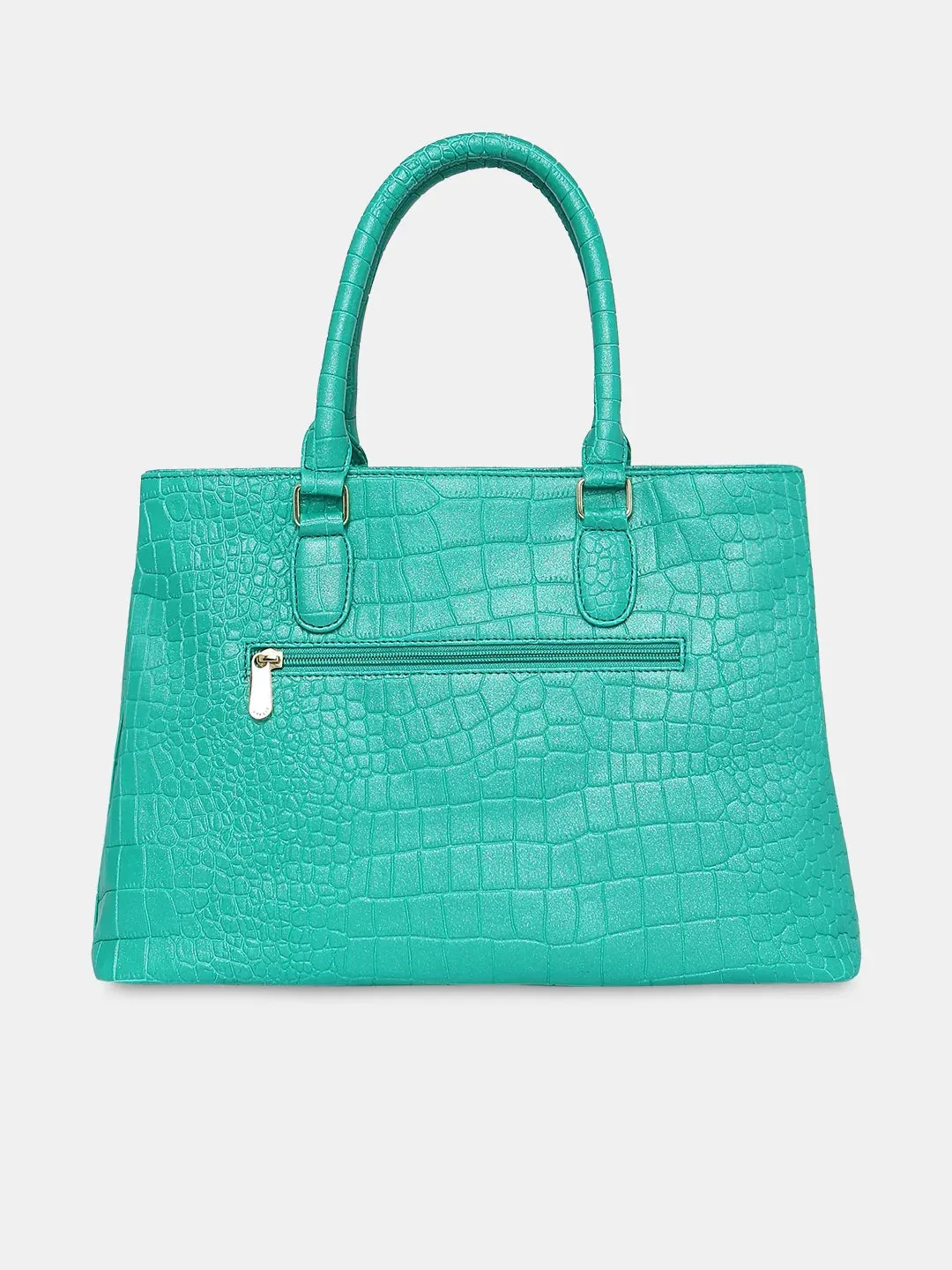 Caprese Eastwood Tote Medium Metallic Green