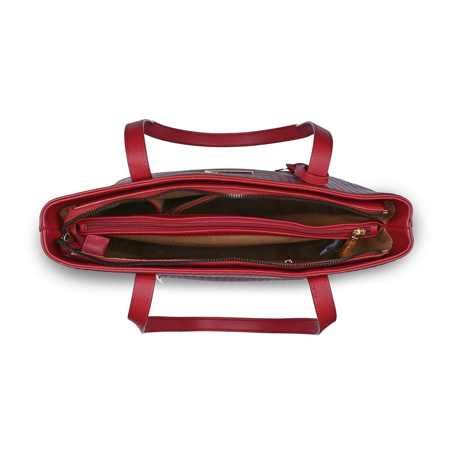 Caprese Lucya Tote Large Plum