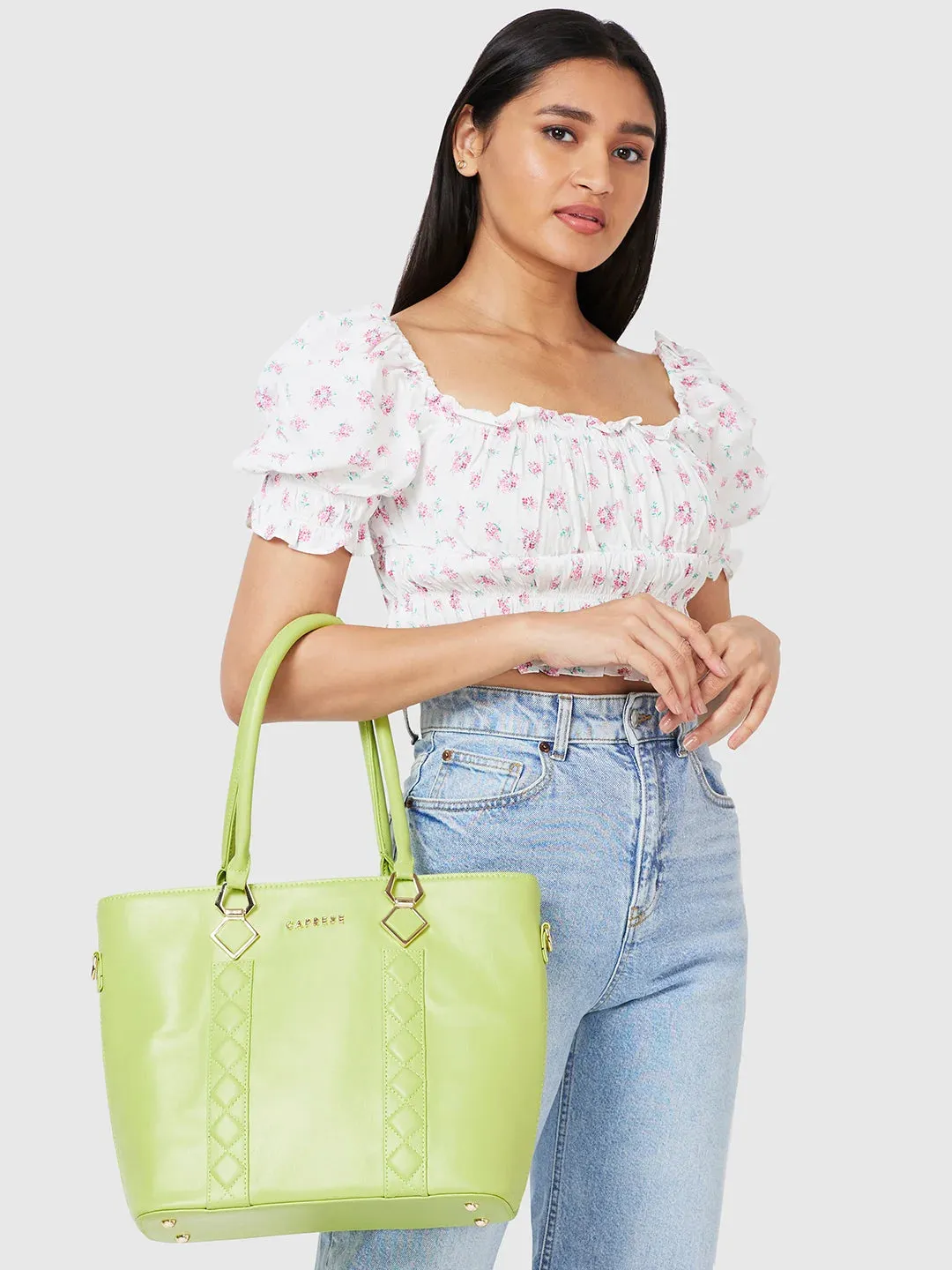 Caprese Lydia Tote Large Lime