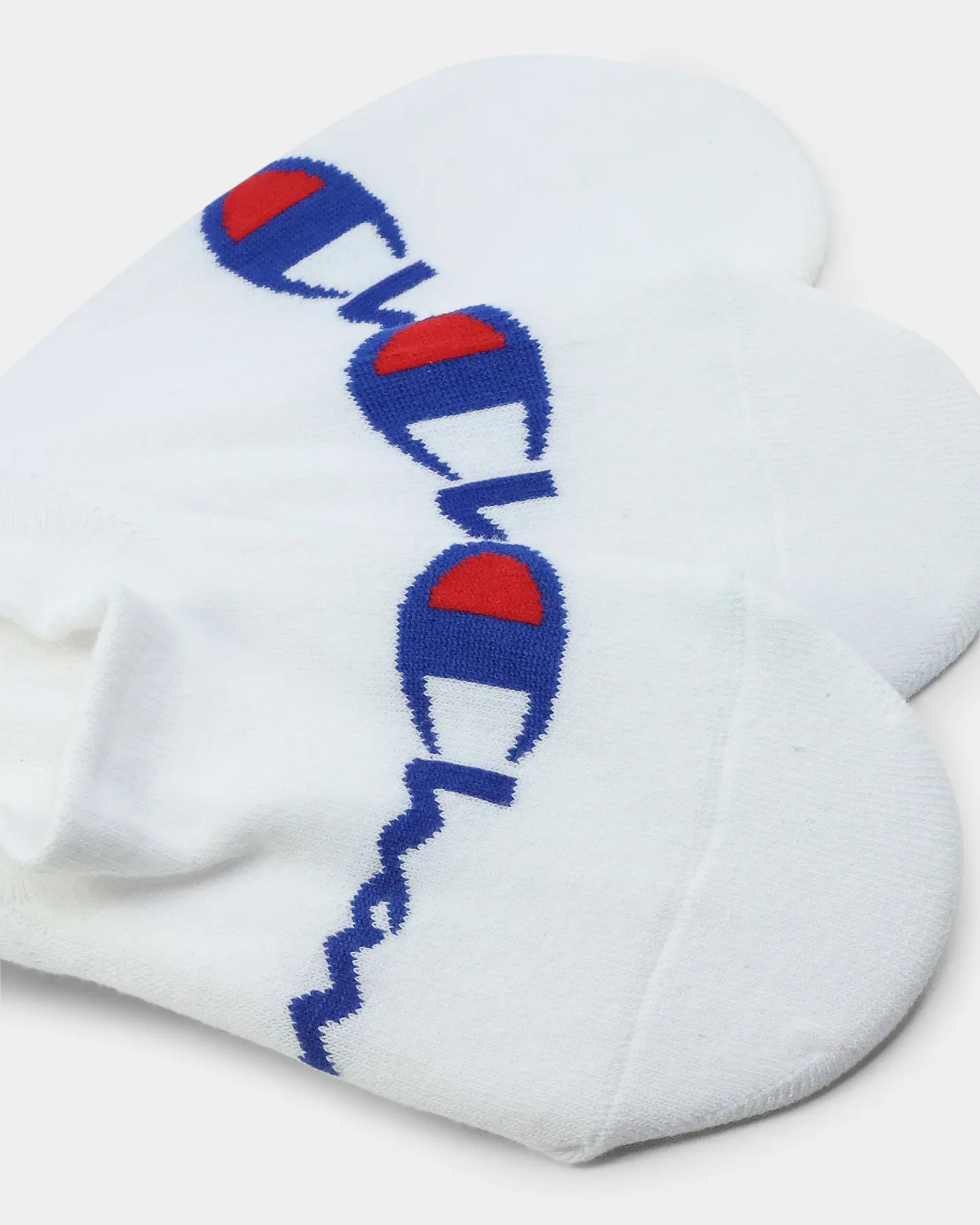 Champion Life Script Sneaker Sock 3 Pack White