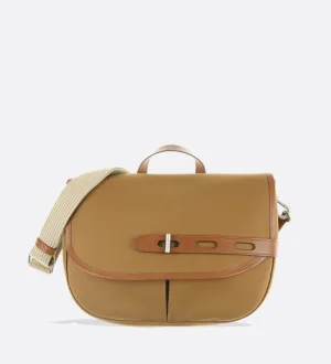 Crossbody Bag Double Twi Double Twill M Caramel-Tonique