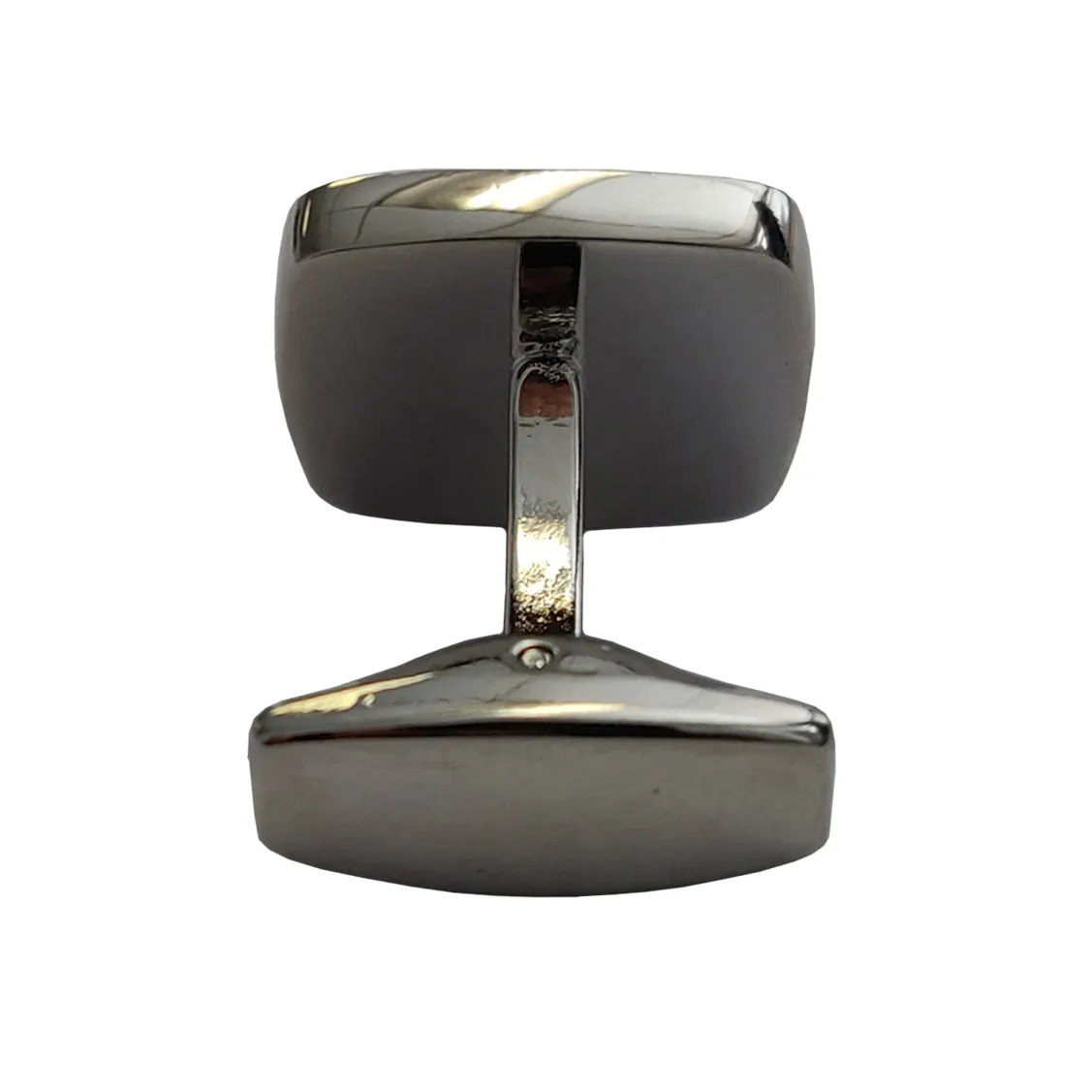 Cufflinks - PREMIER Range - Chrome - Curved Square