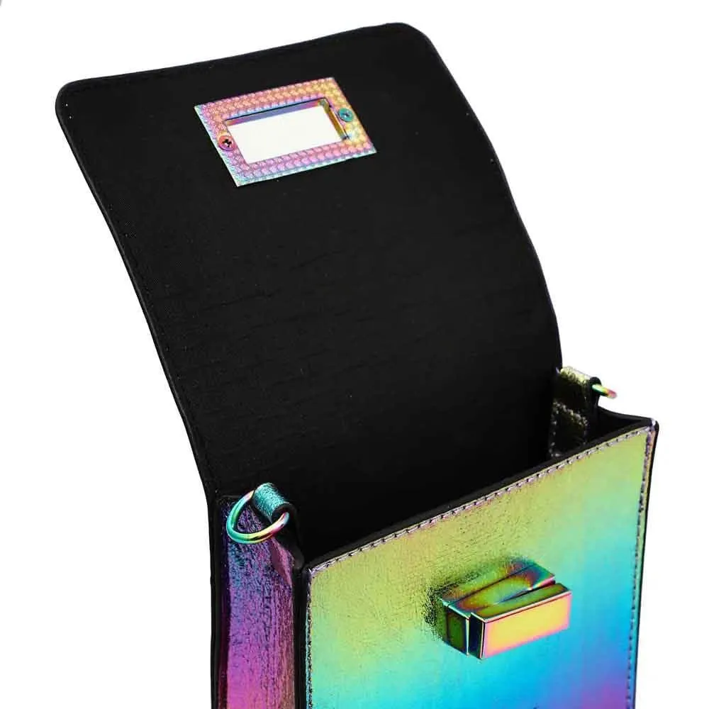 Disney - Stitch Holographic Crossbody Handbag - Bioworld