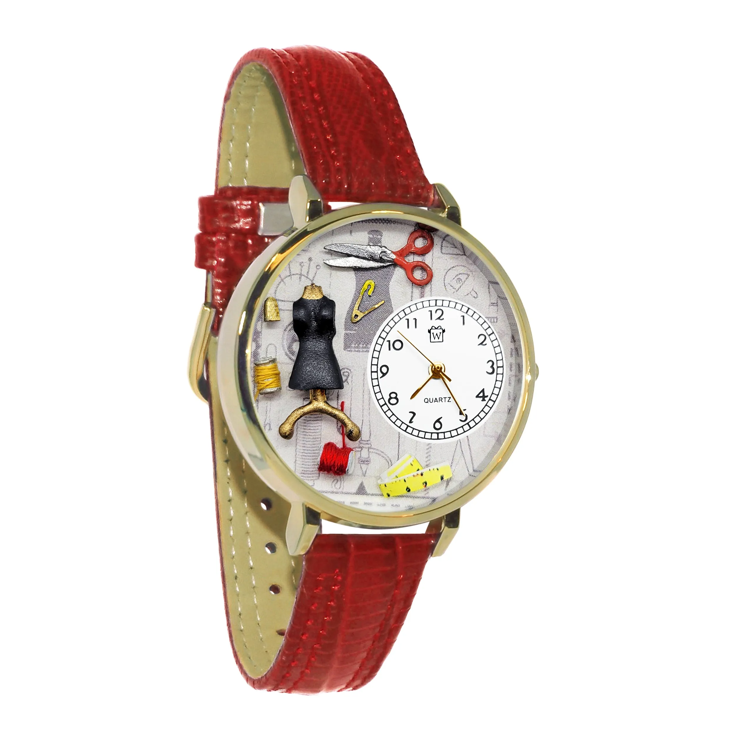Fashion Designer Sewing 3D Watch Large Style