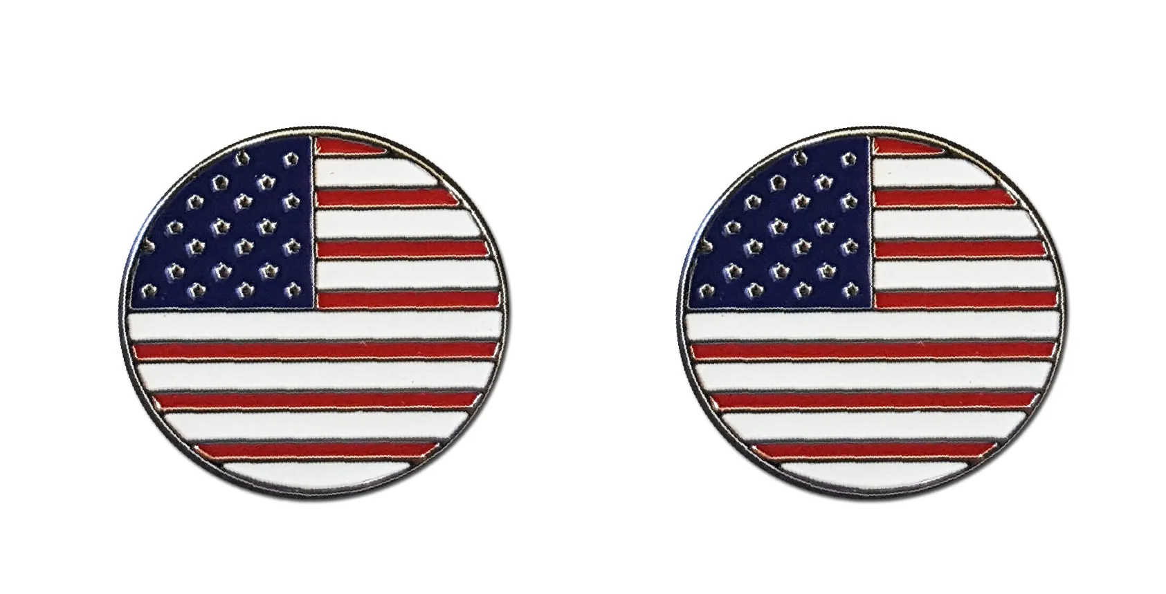 First Class Circle Flag Cufflinks (Pair)