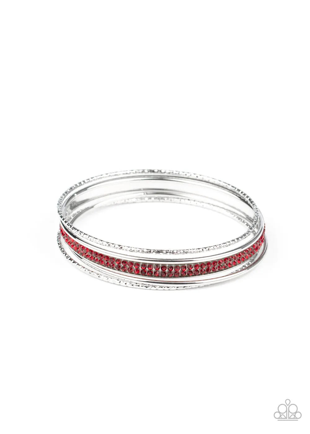 Heap It On - Red Paparazzi Accessories