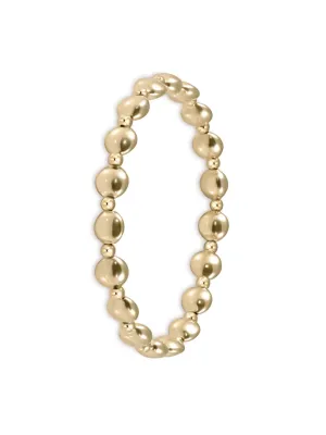 Honesty Gold Grateful 6mm Gold Bracelet