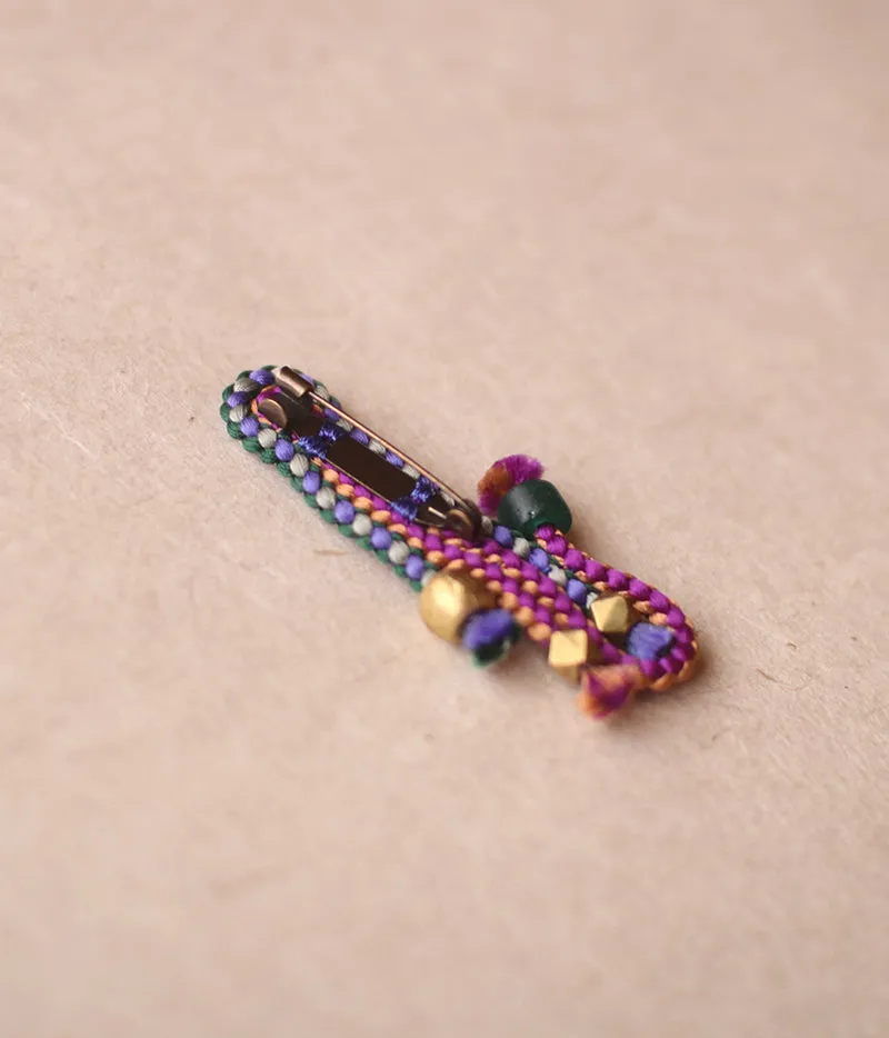 Kumihimo Brooch [D]