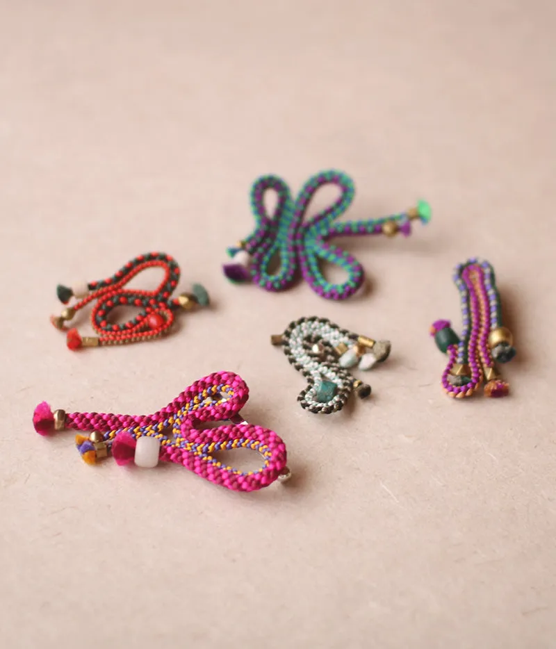 Kumihimo Brooch [D]