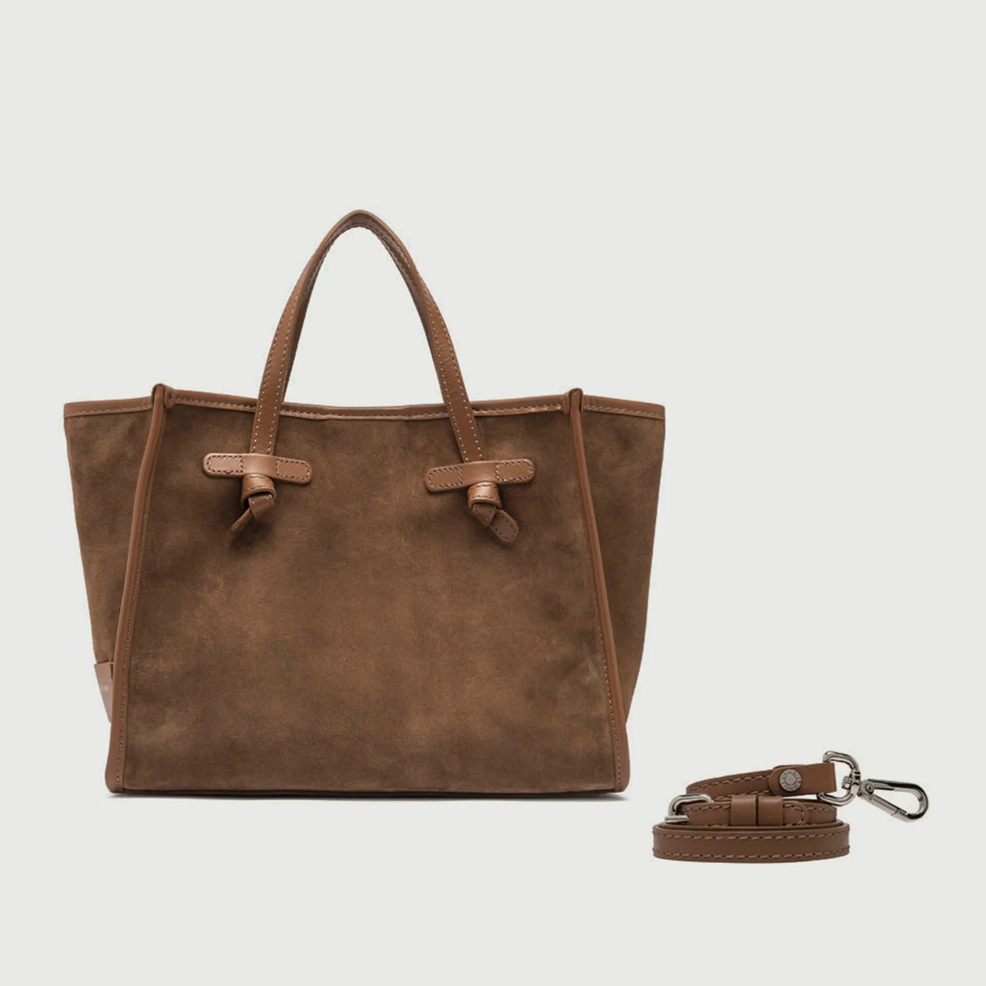 MARCELLA CLUB HANDBAG BS 9752 CM-PL 099 BROWN