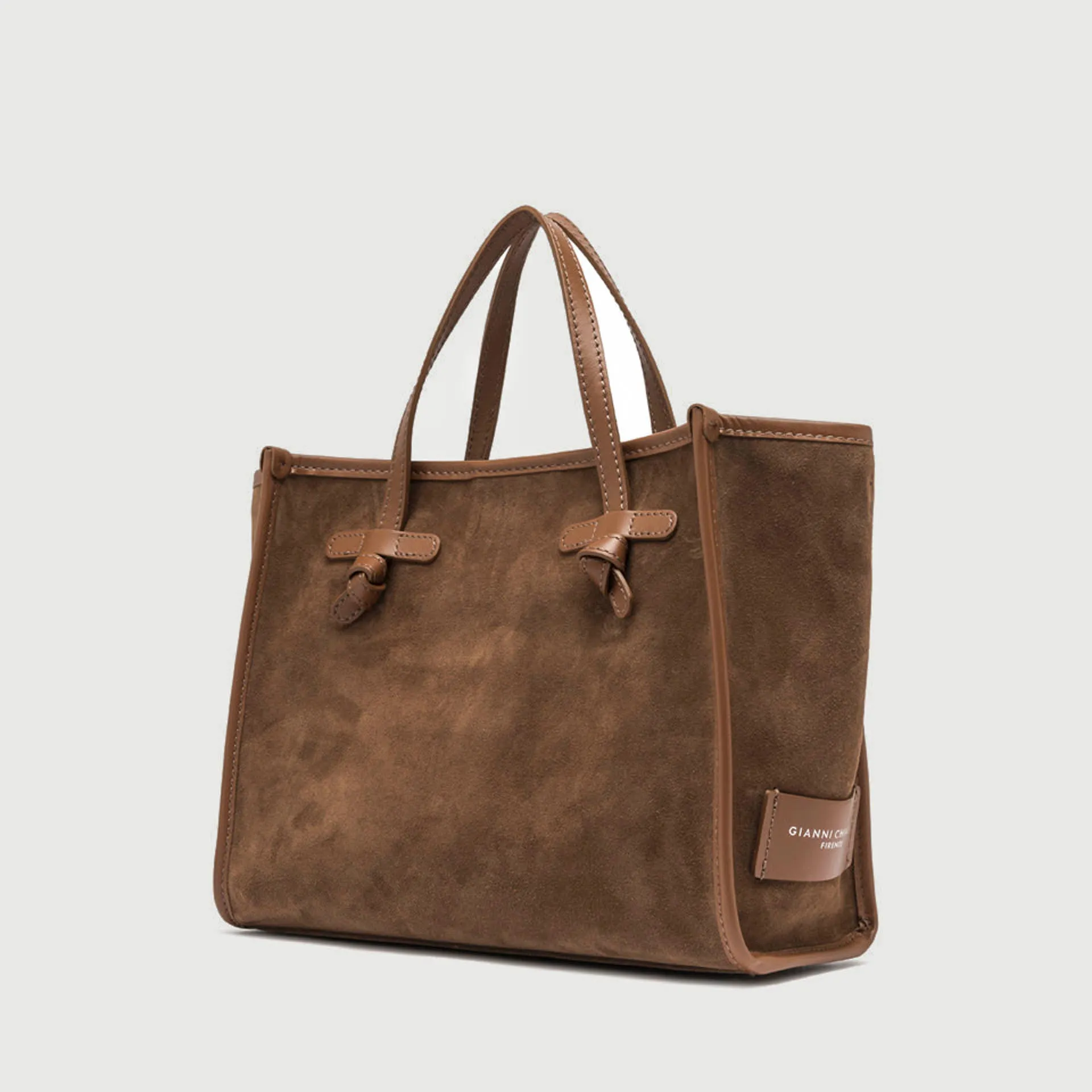 MARCELLA CLUB HANDBAG BS 9752 CM-PL 099 BROWN