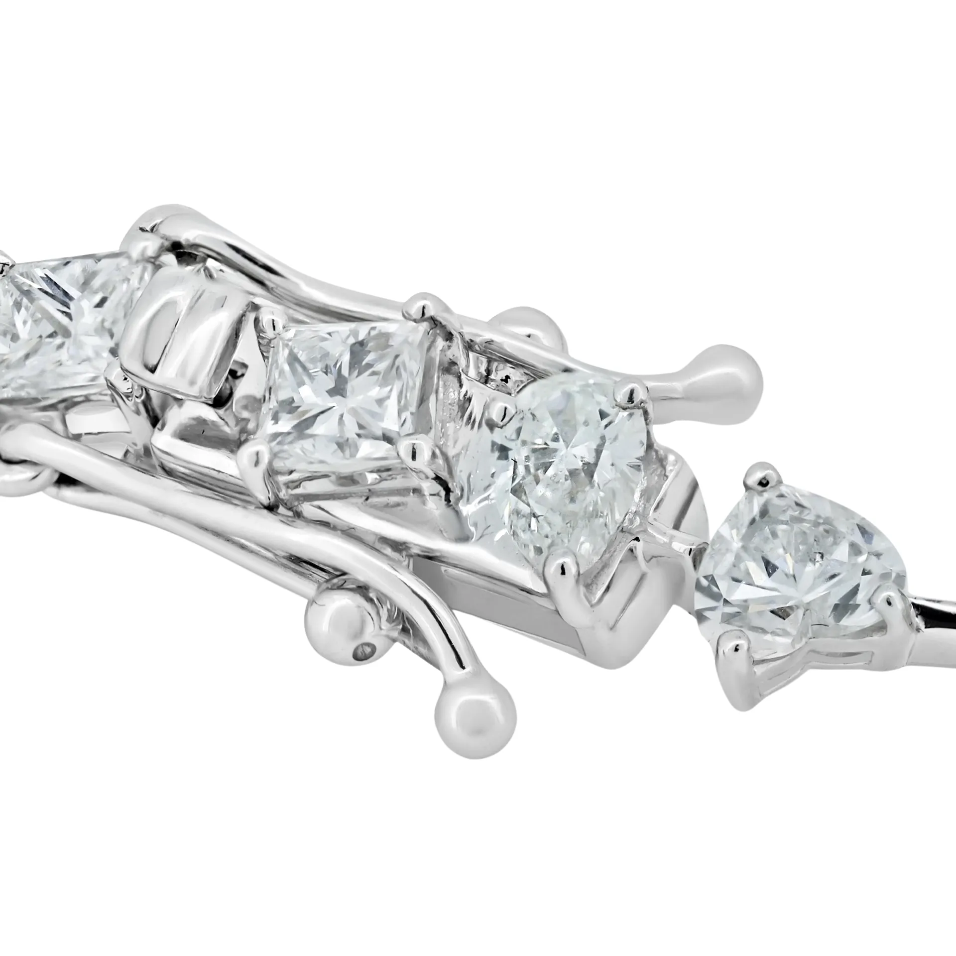 Miss Diamond Shapes Tennis Bracelet