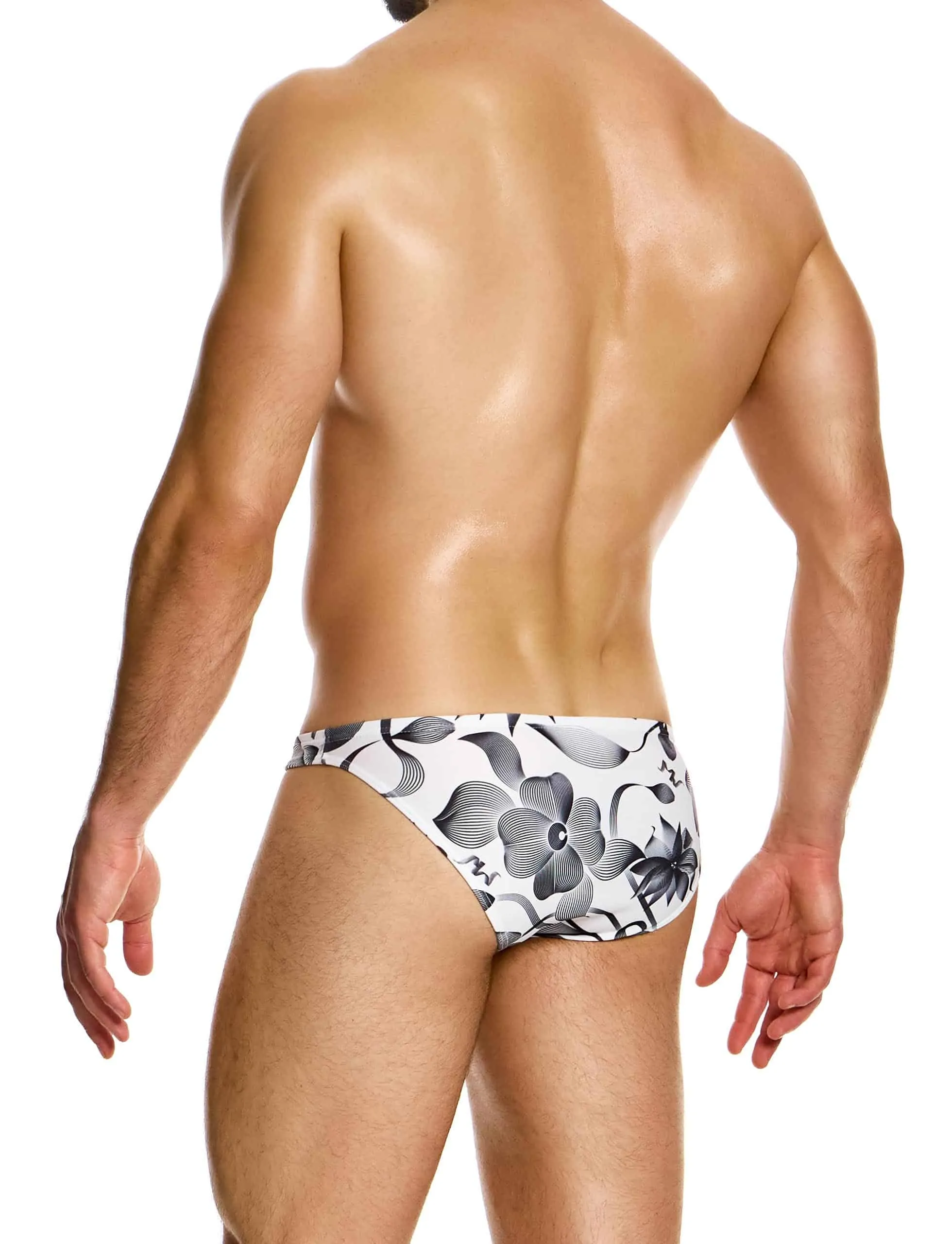 Modus Vivendi Viennese Low Cut Swim Briefs Black
