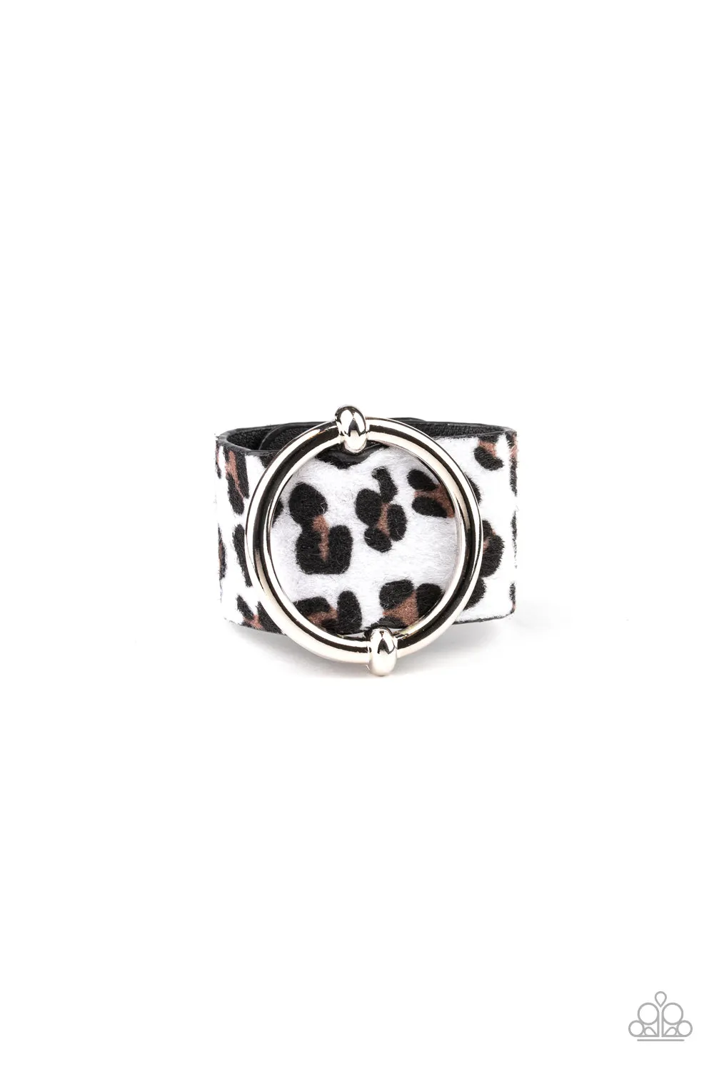 Paparazzi Bracelet ~ Asking FUR Trouble - White