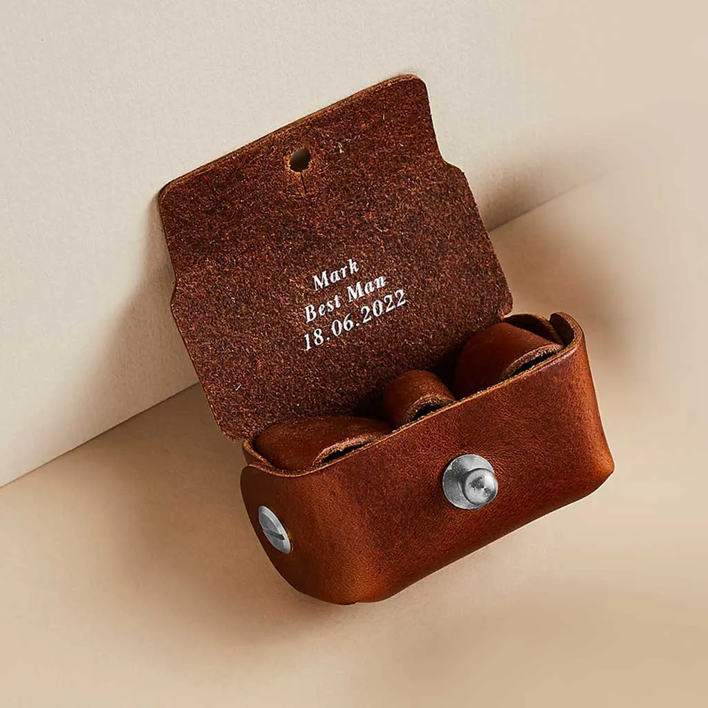 Personalised Stainless Steel Hidden Detail Cufflinks