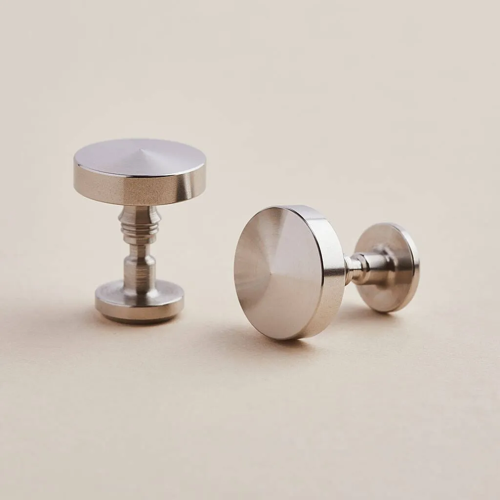 Personalised Stainless Steel Hidden Detail Cufflinks