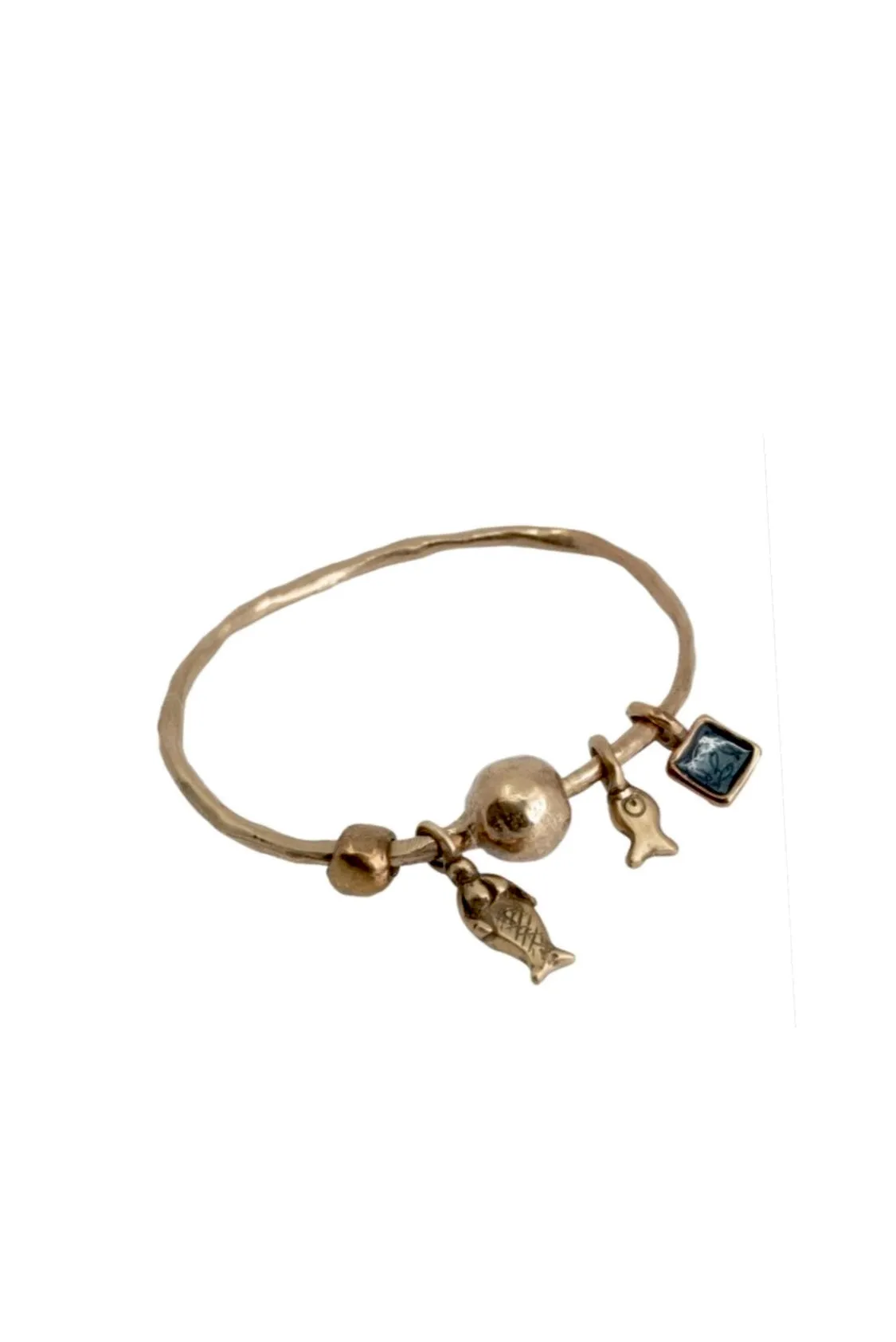 Pesci Che Volano Mare Bronze Bracelet