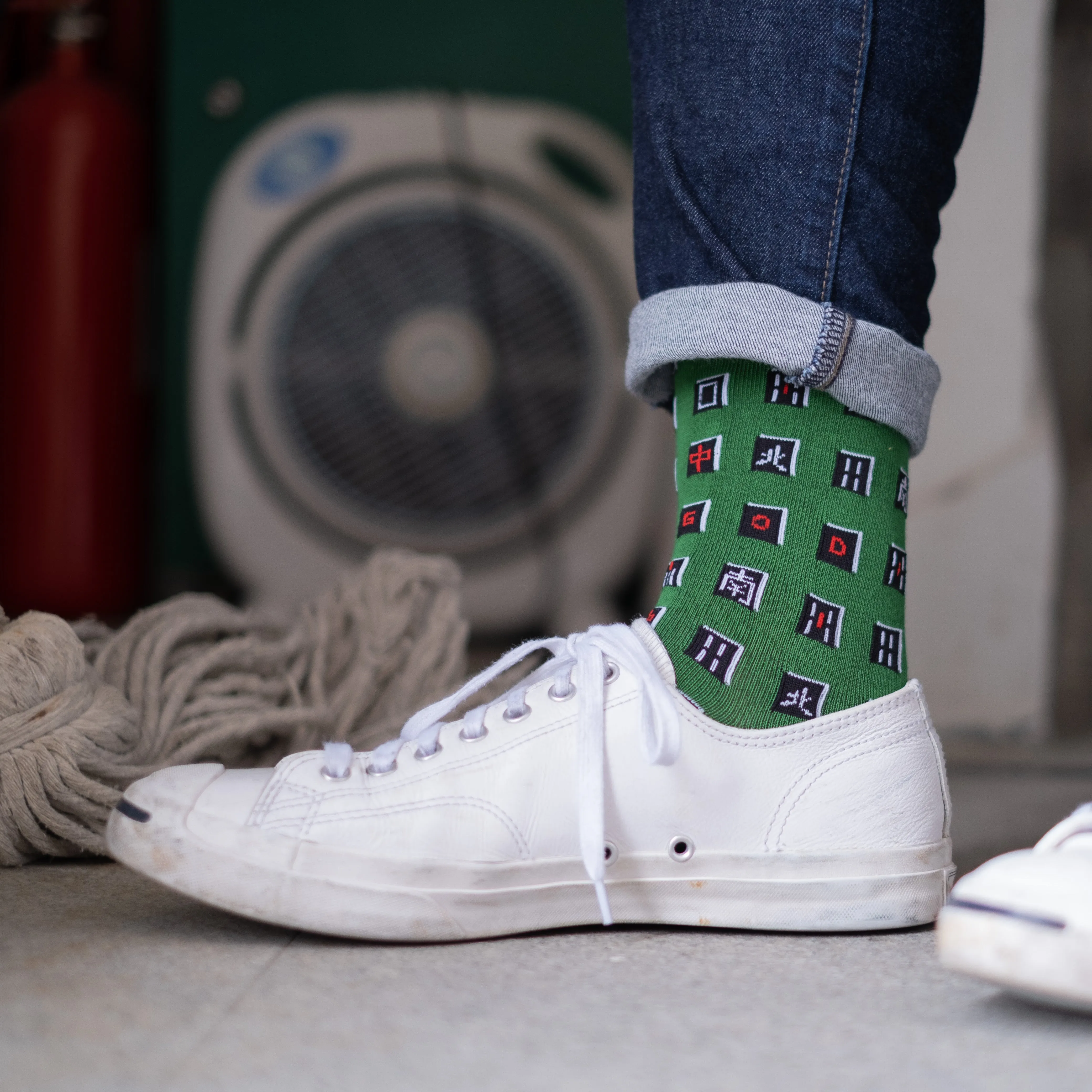 Playful Socks x GOD - Mahjong
