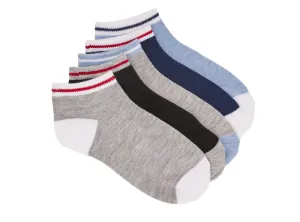 POINT ZERO - 5 Pairs of socks for kids SIZE 5-8