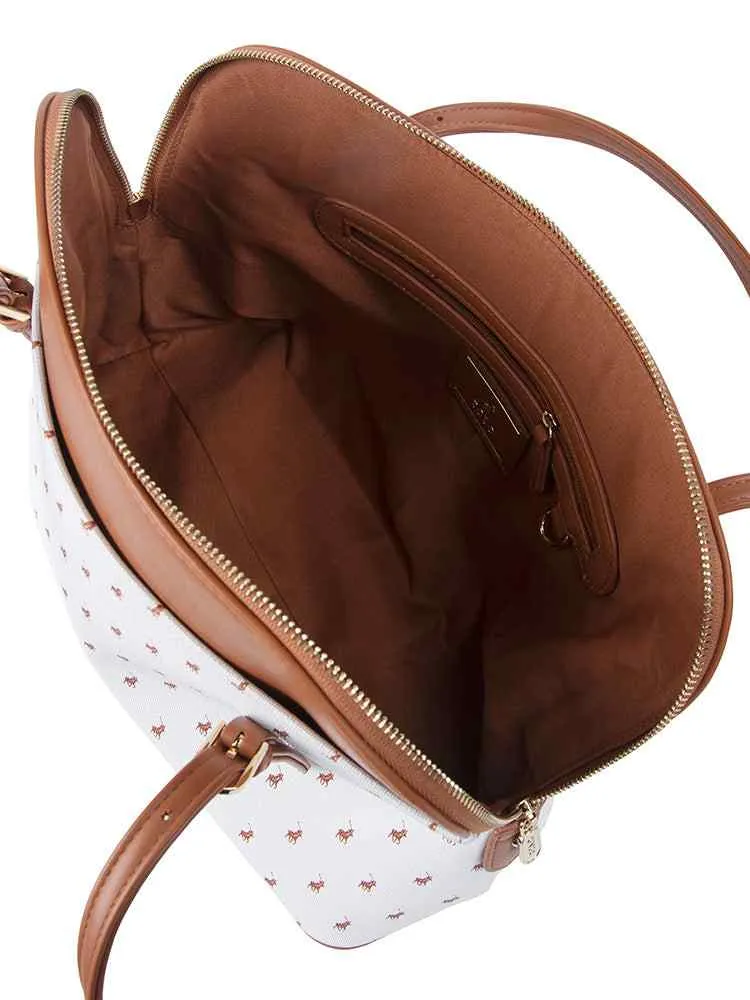 Polo New Iconic Dome Handbag | White