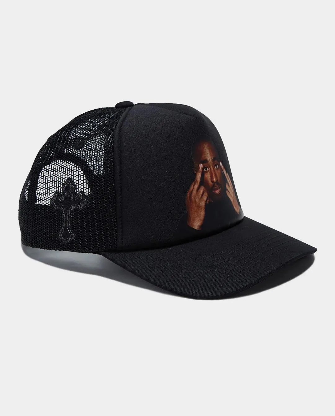 Primitive x Tupac - Icon Trucker Hat - Black