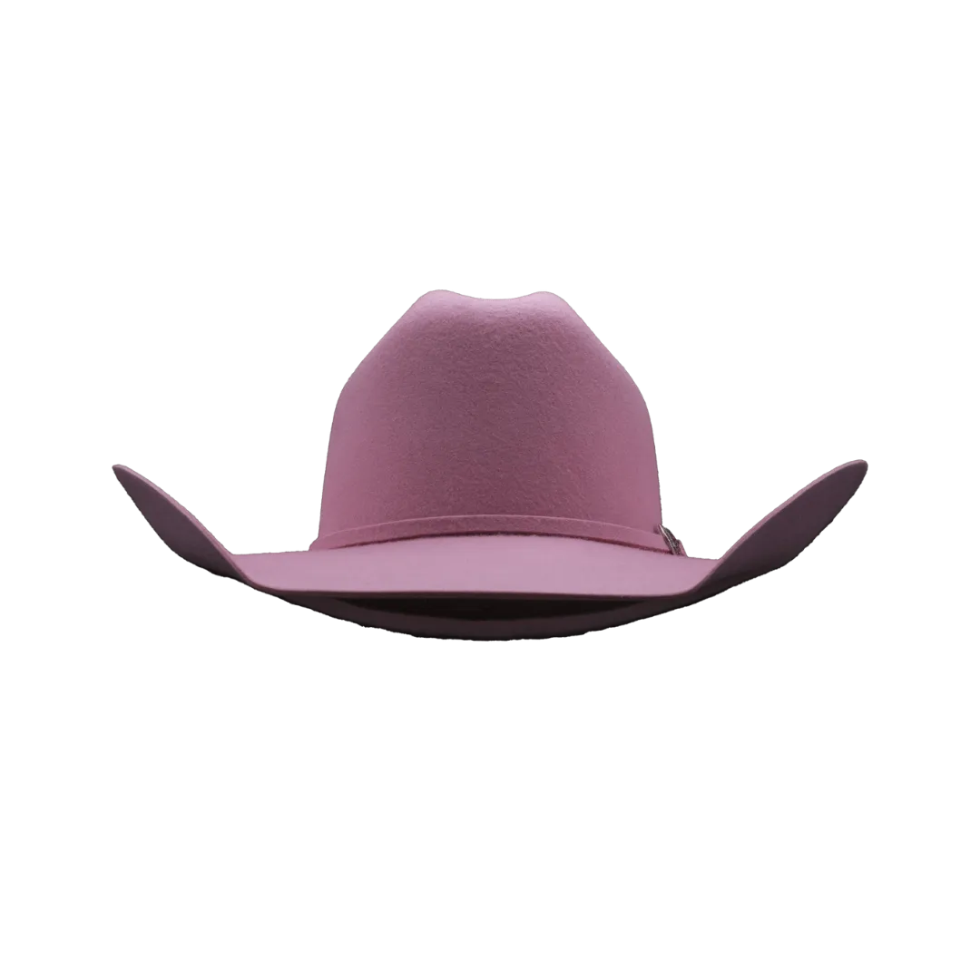 Pro Hats Women's Stockyard Pink Precreased Cowboy Hat