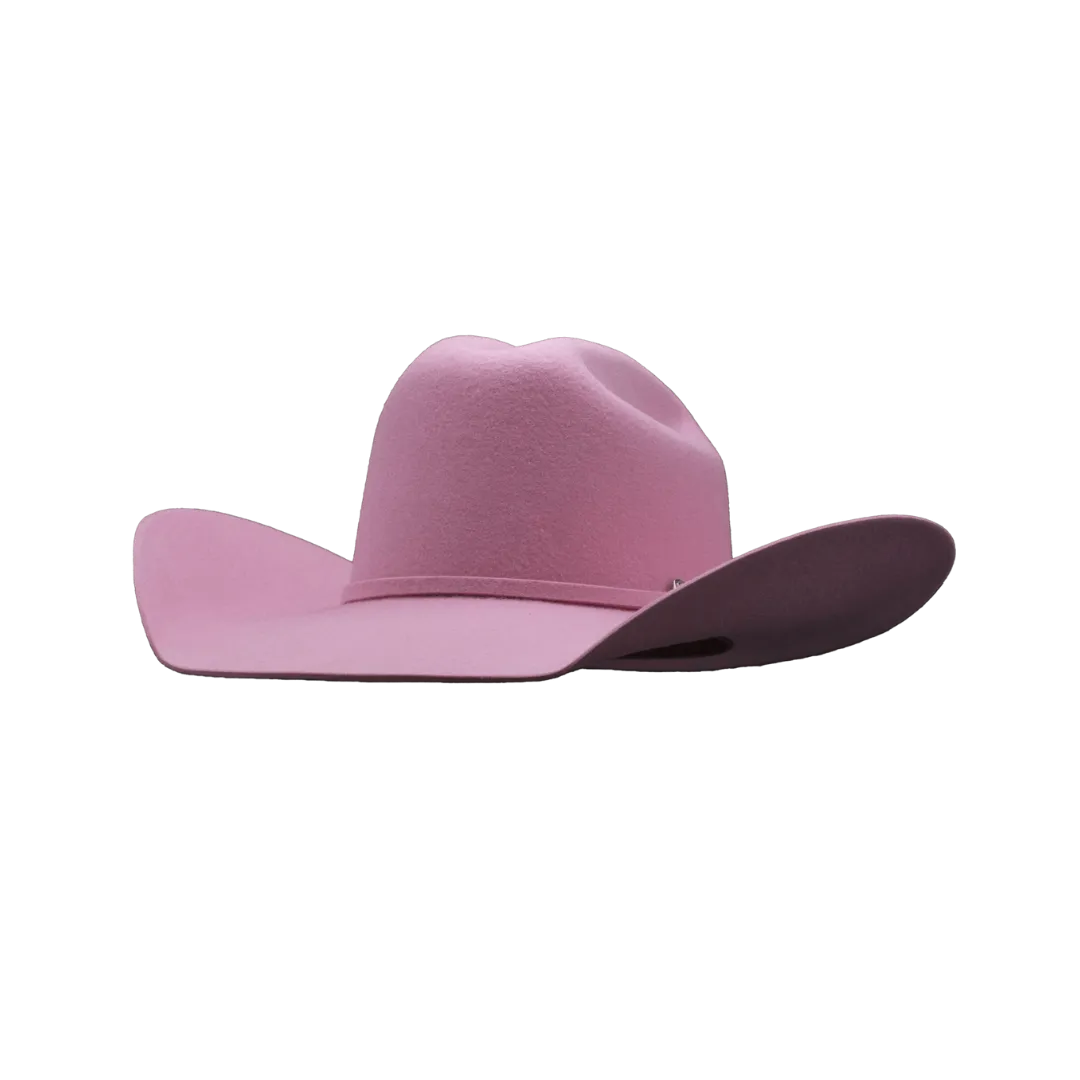 Pro Hats Women's Stockyard Pink Precreased Cowboy Hat