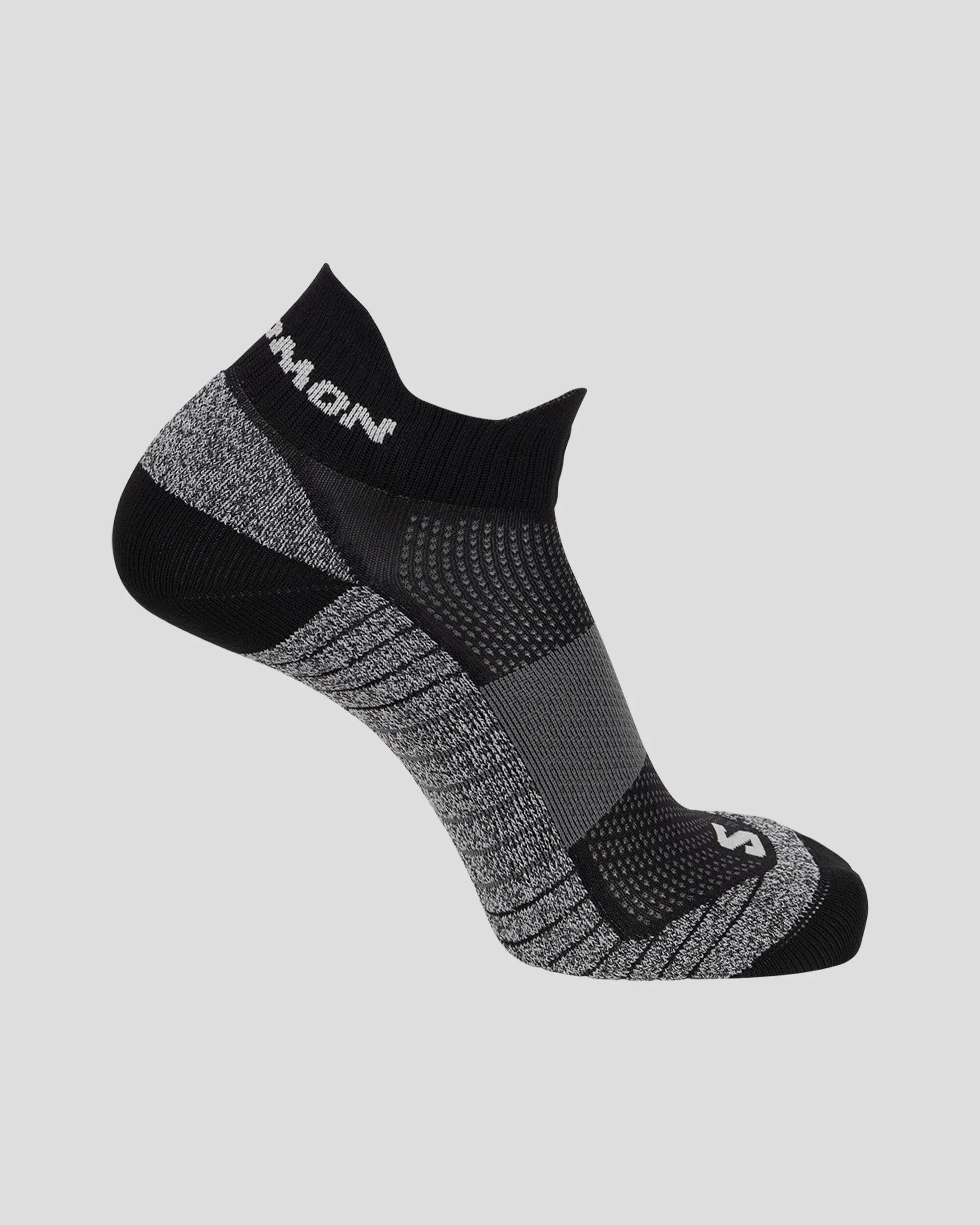 Salomon Aero Ankle Socks - Black/Ebony/Pearl Blue