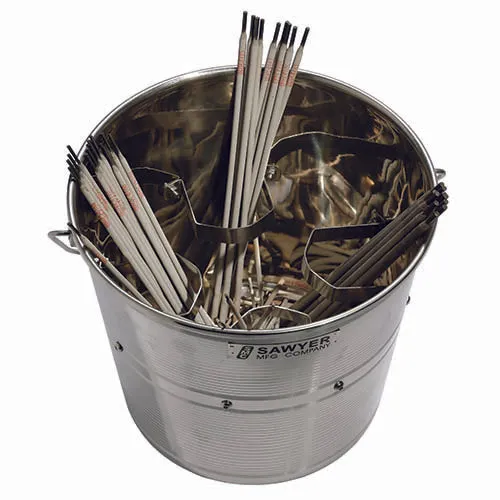 Sawyer Welding Rod Bucket - Stainless Steel