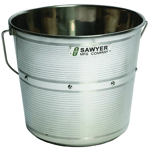 Sawyer Welding Rod Bucket - Stainless Steel