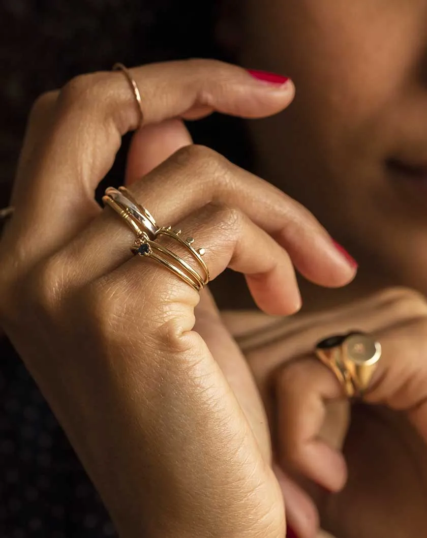 Silver Banded Ring