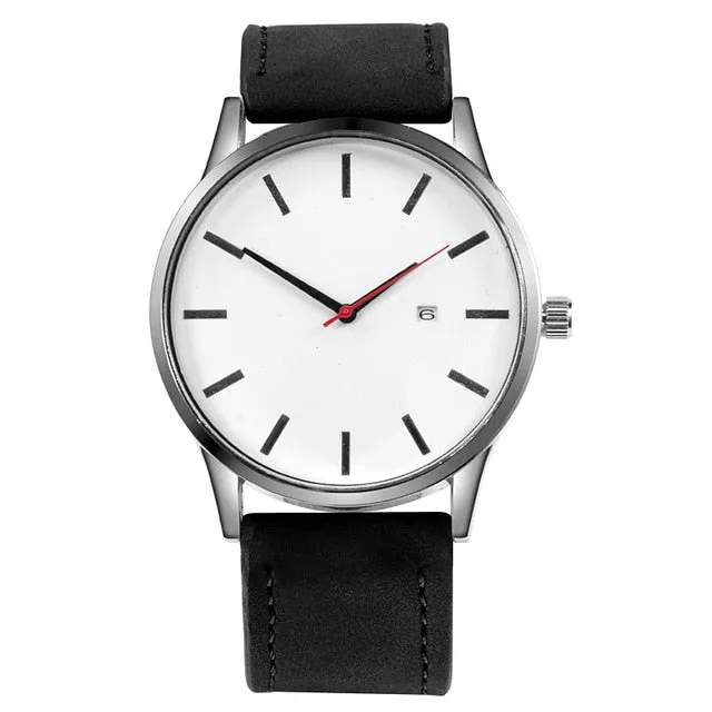 SOXY Watch Fashion Top Brand Luxury Watch Men Sport Watches Leather Casual