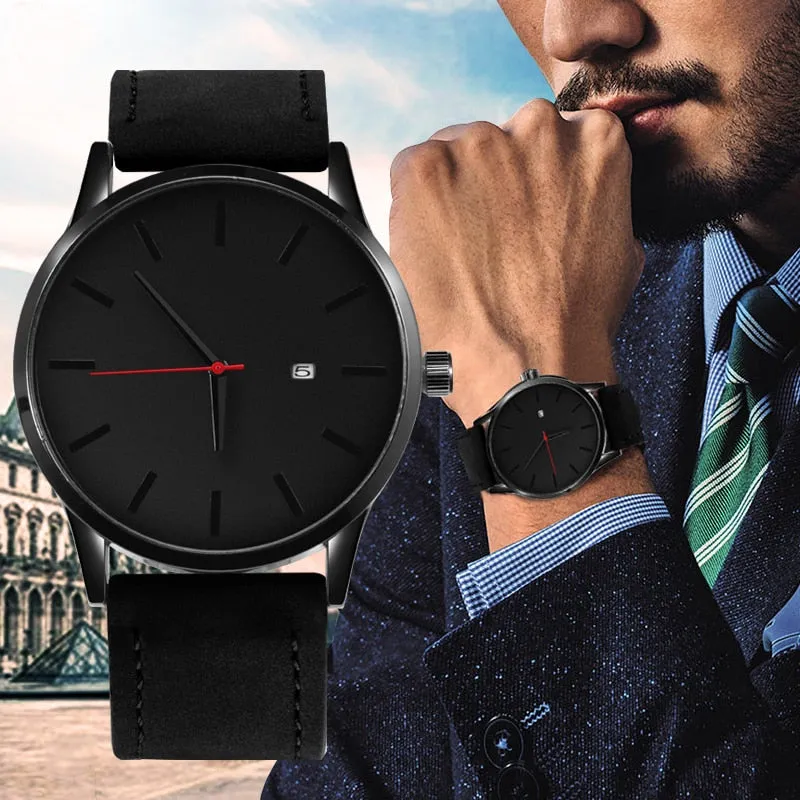 SOXY Watch Fashion Top Brand Luxury Watch Men Sport Watches Leather Casual