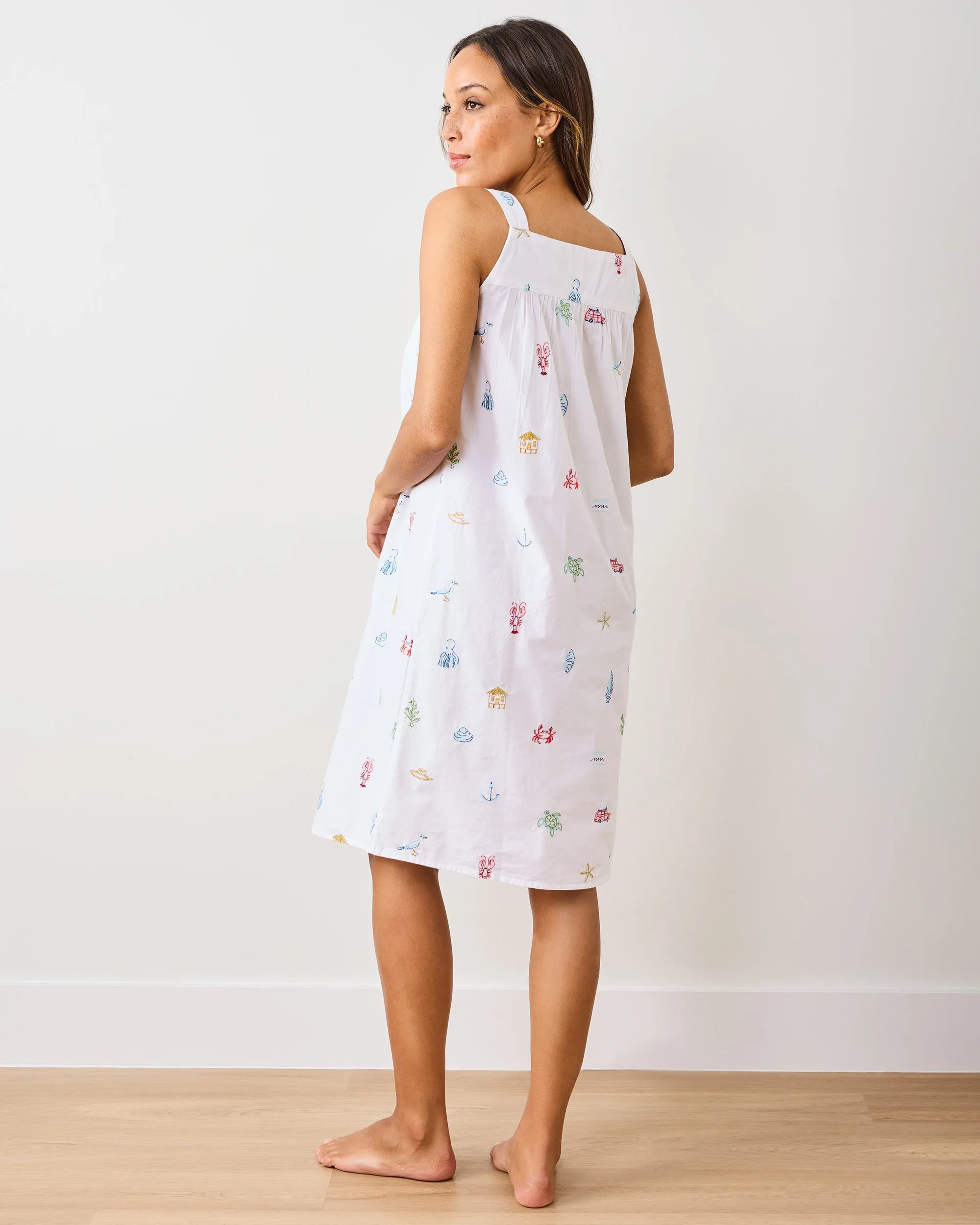 Summer Essentials - Back To Bed Nightgown - Cloud