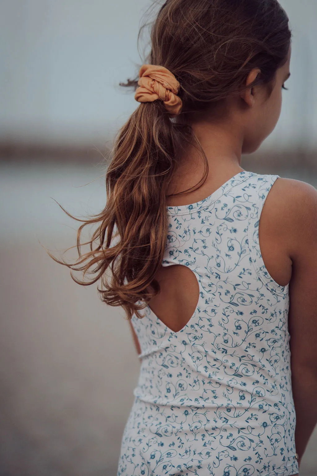 Sweetheart 1 Piece Swimsuit | UPF   Recycled - Scandi Floral