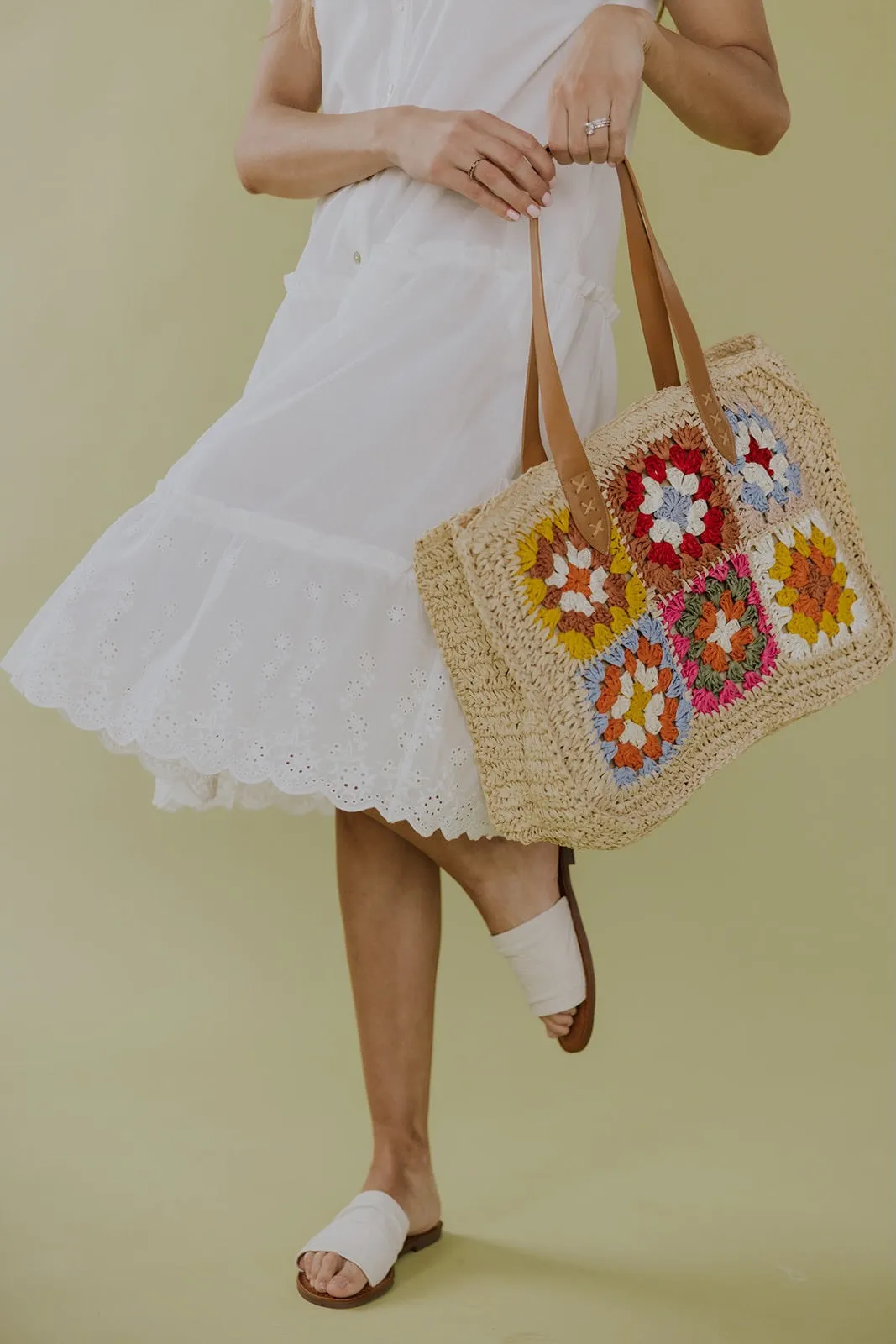 The Ed Granny Square Tote