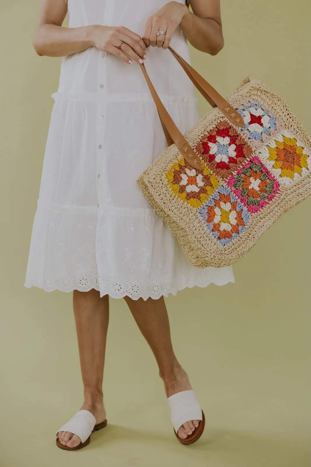 The Ed Granny Square Tote