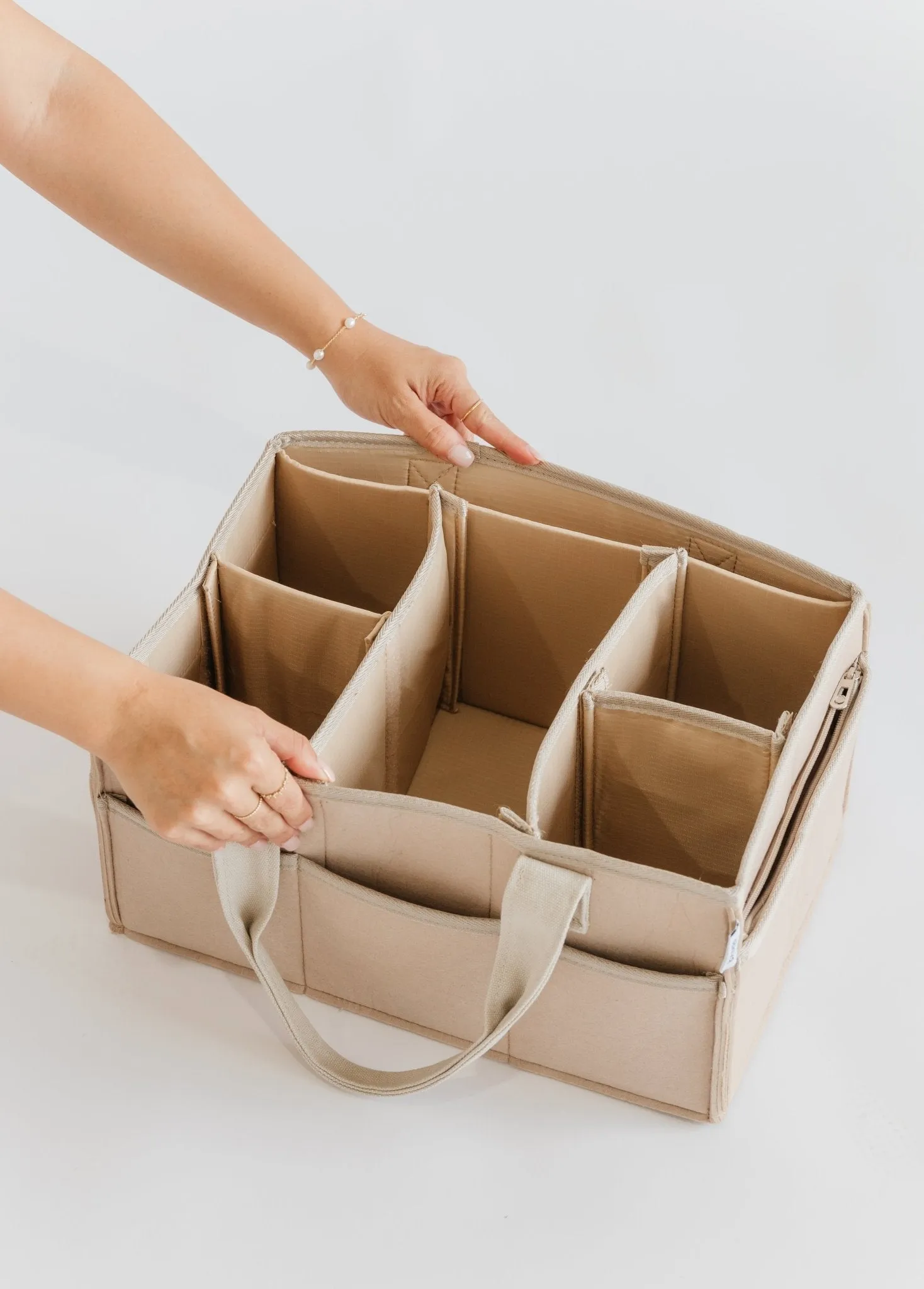 The Essential Bambi Bag Charcoal with lined insert
