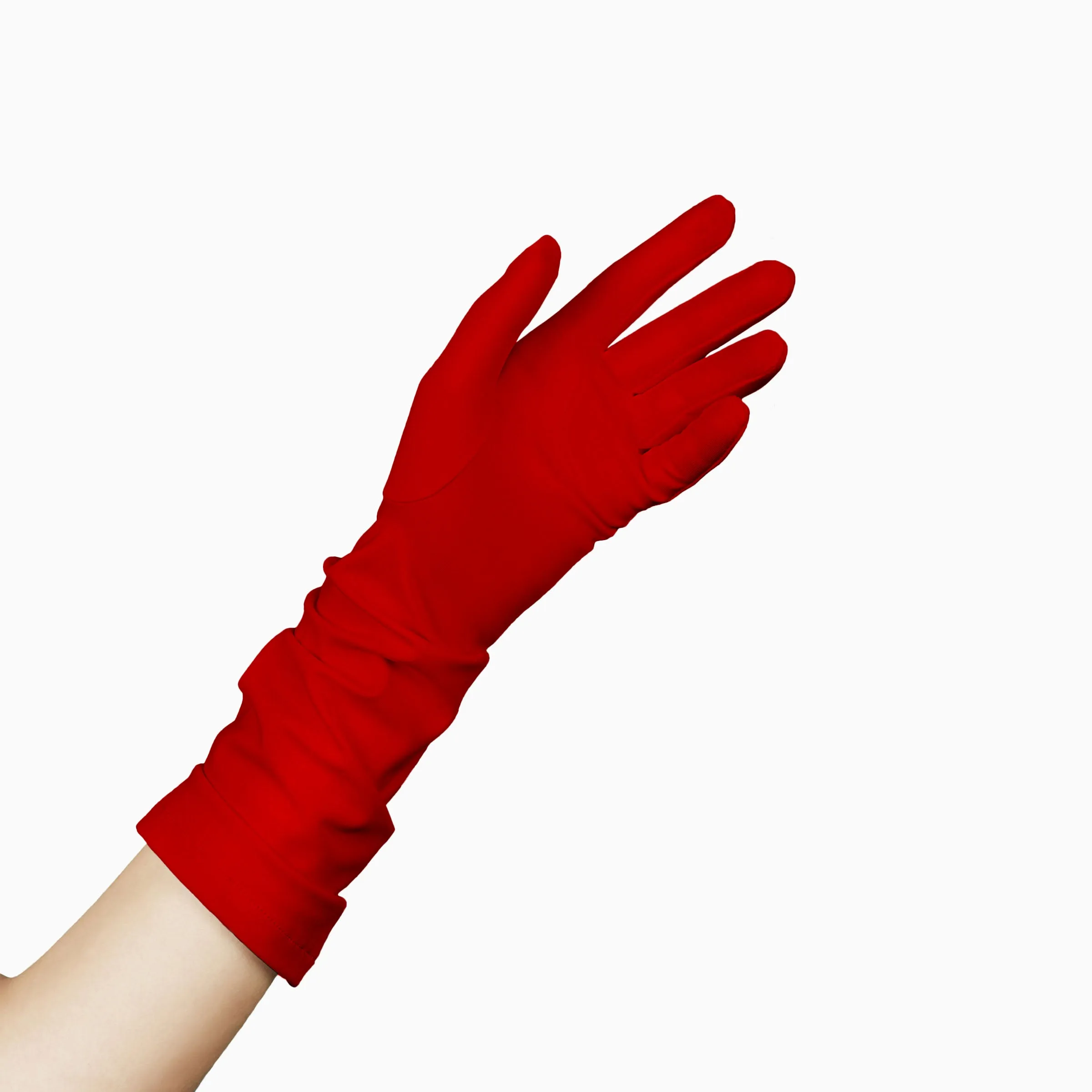THE JILL - Red Mid Length Glove - Holiday Edition