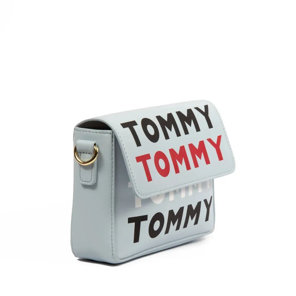 Tommy Hilfiger Iconic Crossbody Smooth Grain PVC Women - SKY