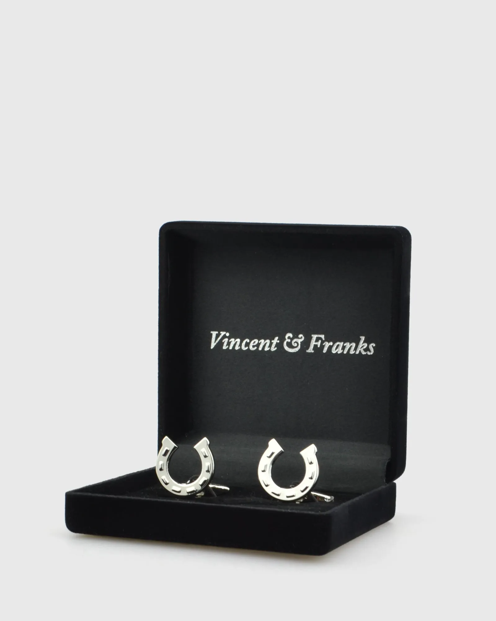 VINCENT & FRANKS VF20604 RD-PLATED CUFFLINKS